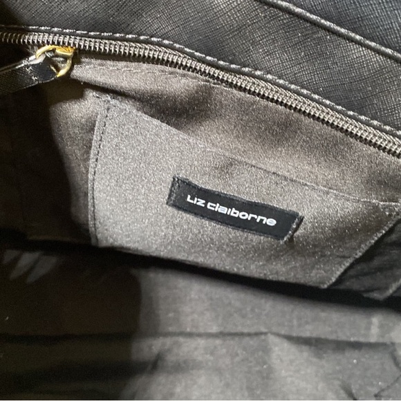 Liz Claiborne Tote bag, brown & gold - Picture 6 of 14